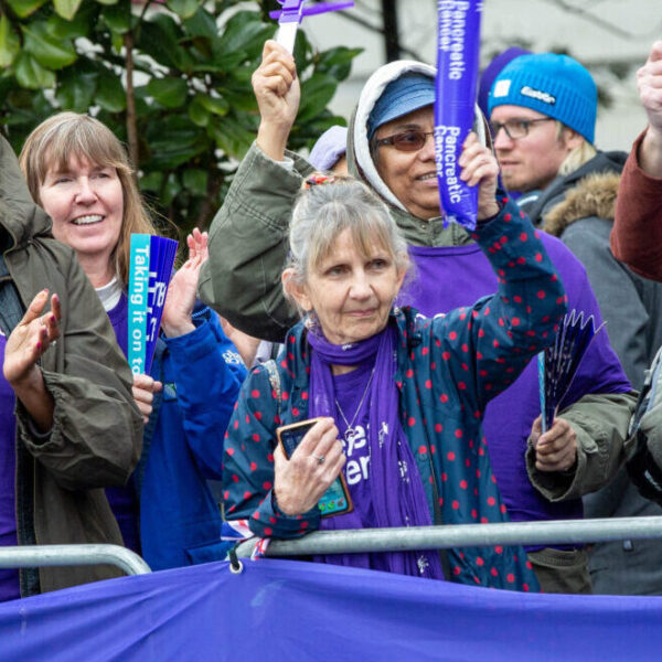 Pancreatic Cancer UK volunteers