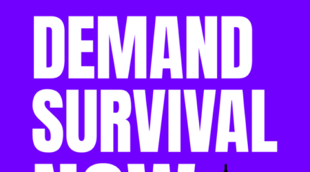 Demand Survival Now campaign logo