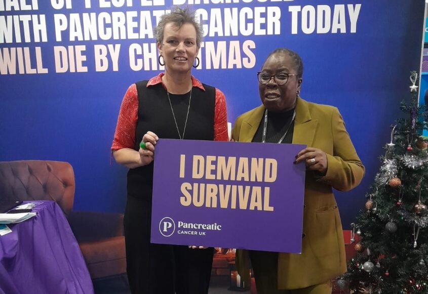 Paulette Hamilton MP for Birmingham Erdington with our CEO Diana